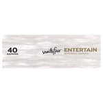 Entertain Beverage Napkins, 2-Ply, 9.8 X 9.8, White, 40/pack, 12 Packs/carton