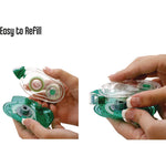 Removable Adhesive Roller, 0.33" x 472", Clear