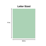 Deluxe Colored Paper, 20 lb Bond Weight, 8.5 x 11, Green, 500/Ream