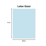 Deluxe Colored Paper, 20 lb Bond Weight, 8.5 x 11, Blue, 500/Ream