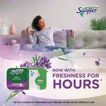 Sweeper TRAP + LOCK Wet Mop Cloth, 8 x 10, White, Lavender Scent, 38/Pack