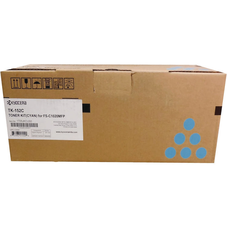 TK152C Toner, 6,000 Page-Yield, Cyan