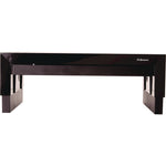 Designer Suites Monitor Riser, For 21" Monitors, 16" X 9.38" X 4.38" To 6", Black Pearl, Supports 40 Lbs