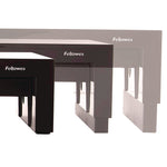 Designer Suites Monitor Riser, For 21" Monitors, 16" X 9.38" X 4.38" To 6", Black Pearl, Supports 40 Lbs