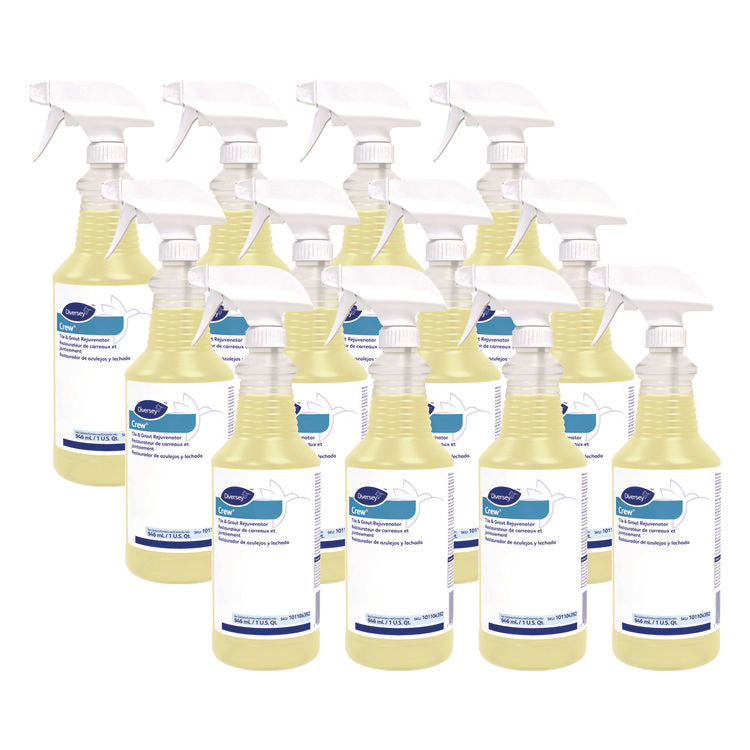 Crew Tile And Grout Rejuvenator, 32 Oz Spray Bottle, 12/carton