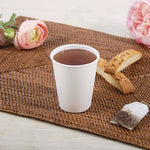 Thermoguard Insulated Paper Hot Cups, 8 oz, White Sustainable Forest Design, 1,000/Carton