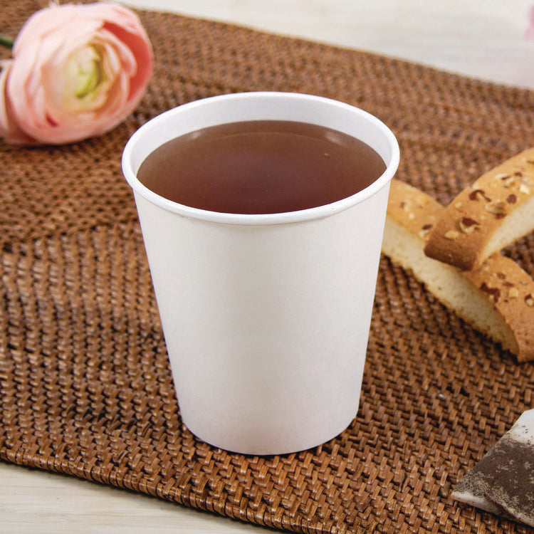 Thermoguard Insulated Paper Hot Cups, 12 oz, White Sustainable Forest Design, 600/Carton