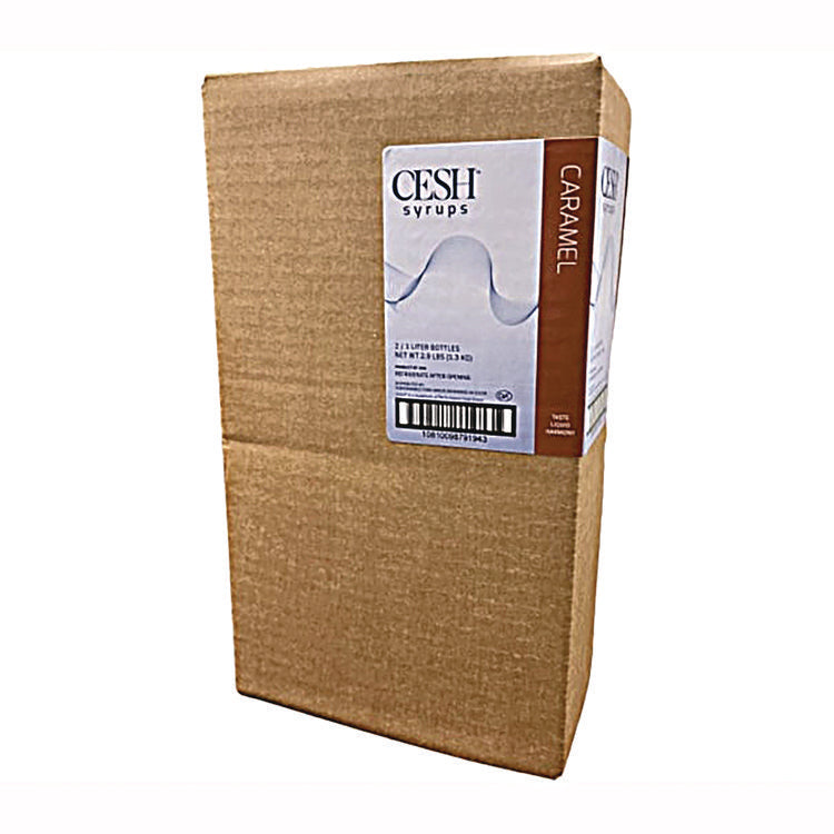 Caramel Syrup, 33.81 oz Bottle, 2/Carton