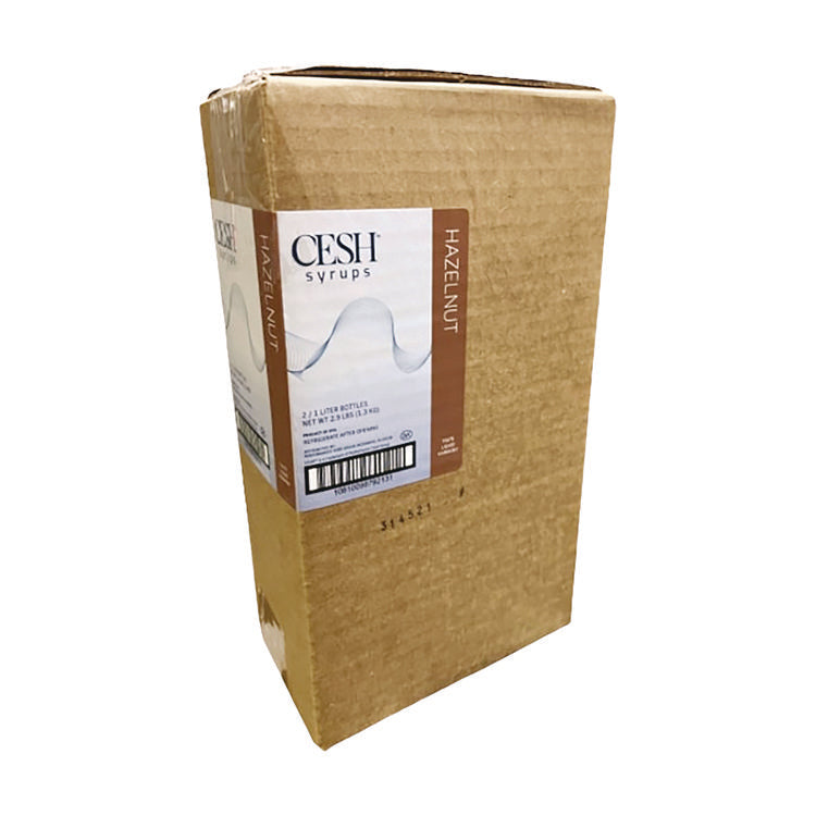 Hazelnut Syrup, 33.81 oz Bottle, 2/Carton