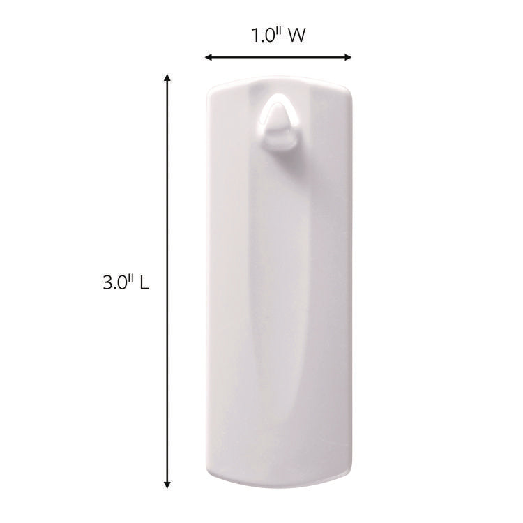 Sawtooth Picture Hanger, One Hanger, Two Strips, White, Supports 4 lbs