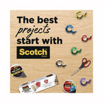 Magic Tape in Handheld Dispenser, 1" Core, 0.75" x 50 ft, Clear, 2/Pack