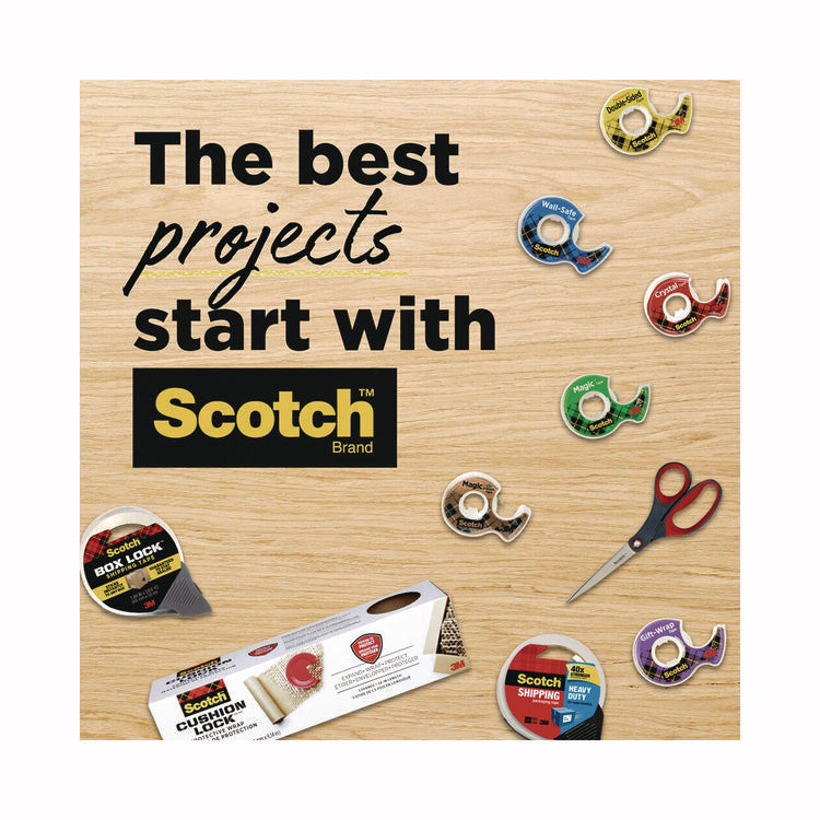 Magic Tape in Handheld Dispenser, 1" Core, 0.75" x 50 ft, Clear, 2/Pack