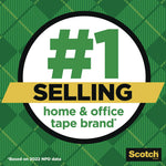 Magic Tape in Handheld Dispenser, 1" Core, 0.75" x 50 ft, Clear, 2/Pack