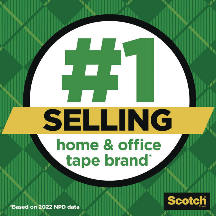 Magic Tape in Handheld Dispenser, 1" Core, 0.75" x 50 ft, Clear, 2/Pack