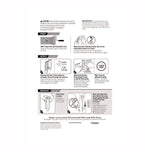 Sawtooth Picture Hanger, One Hanger, Two Strips, White, Supports 4 lbs