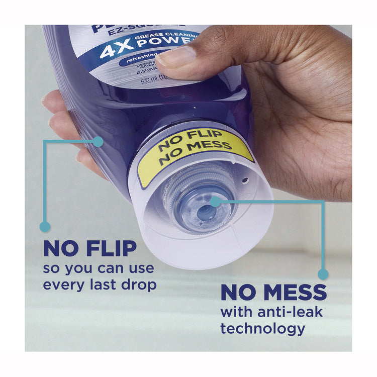 Platinum Liquid Dish Detergent, Clean Lemon Scent, 24.3 oz EZ-Squeeze Bottle