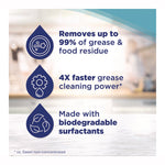 Platinum Liquid Dish Detergent, Clean Lemon Scent, 24.3 oz EZ-Squeeze Bottle