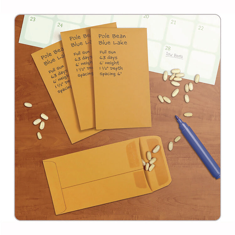 Redi-Seal Coin and Small Parts Envelope, #5, Square Flap, Redi-Seal Adhesive Closure, 3.13 x 5.25, Brown Kraft, 500/Box