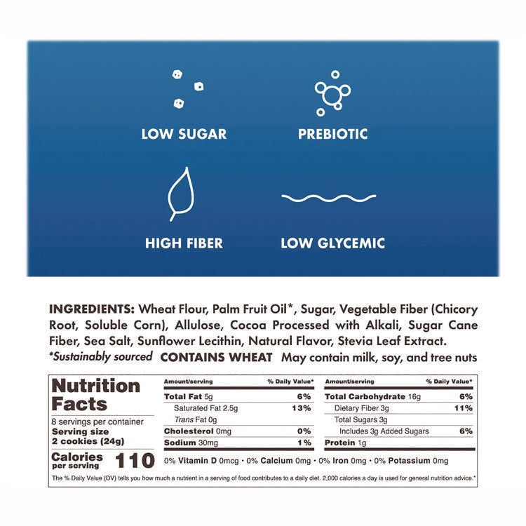 Leos Cookies and Cream Sandwich Cookies, 2 Cookies/Pack, 10 Packs/Box