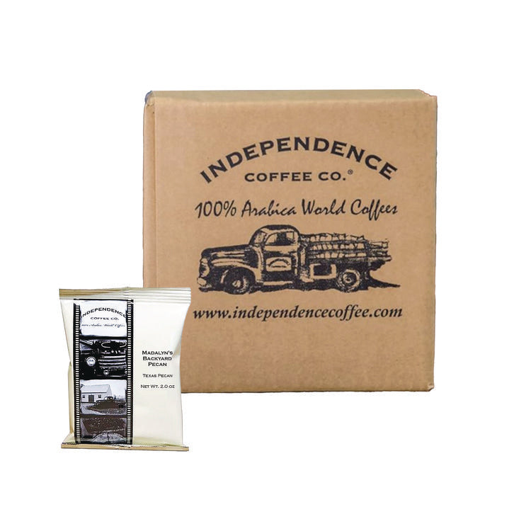 Madalyn's Backyard Pecan Coffee Fraction Pack, 2 oz, 40/Carton