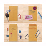 Redi-Seal Coin and Small Parts Envelope, #5, Square Flap, Redi-Seal Adhesive Closure, 3.13 x 5.25, Brown Kraft, 500/Box