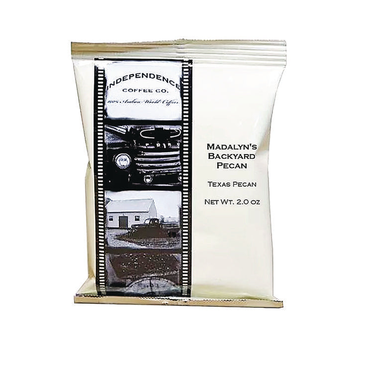 Madalyn's Backyard Pecan Coffee Fraction Pack, 2 oz, 40/Carton