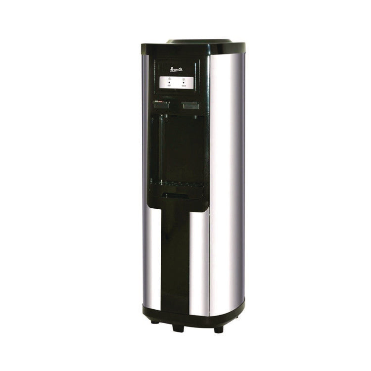 Hot and Cold Water Dispenser, 3 gal to 5 gal, 12.25 x 13 x 38.75, Stainless Steel
