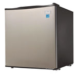 1.7 Cu. Ft. All Refrigerator, Stainless Steel/black