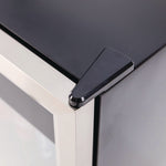 3 Cu. Ft. Refrigerator/beverage Cooler, 18.75 X 19.5 X 33.75, Black/stainless Steel Framed Glass Door