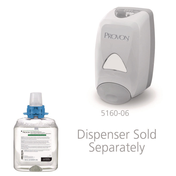 Green Certified Foam Hand Cleaner Refill, Fragrance-Free, 1,250 mL, 4/Carton