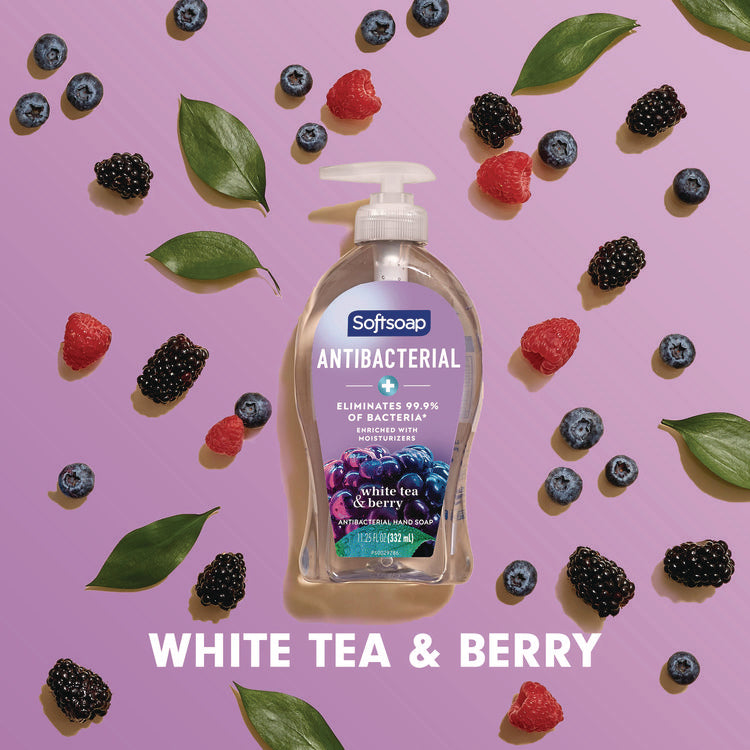 Antibacterial Hand Soap, White Tea and Berry Fusion Scent, 11.25 oz