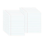 Glue Top Pads, Wide/legal Rule, 50 White 8.5 X 11 Sheets, Dozen