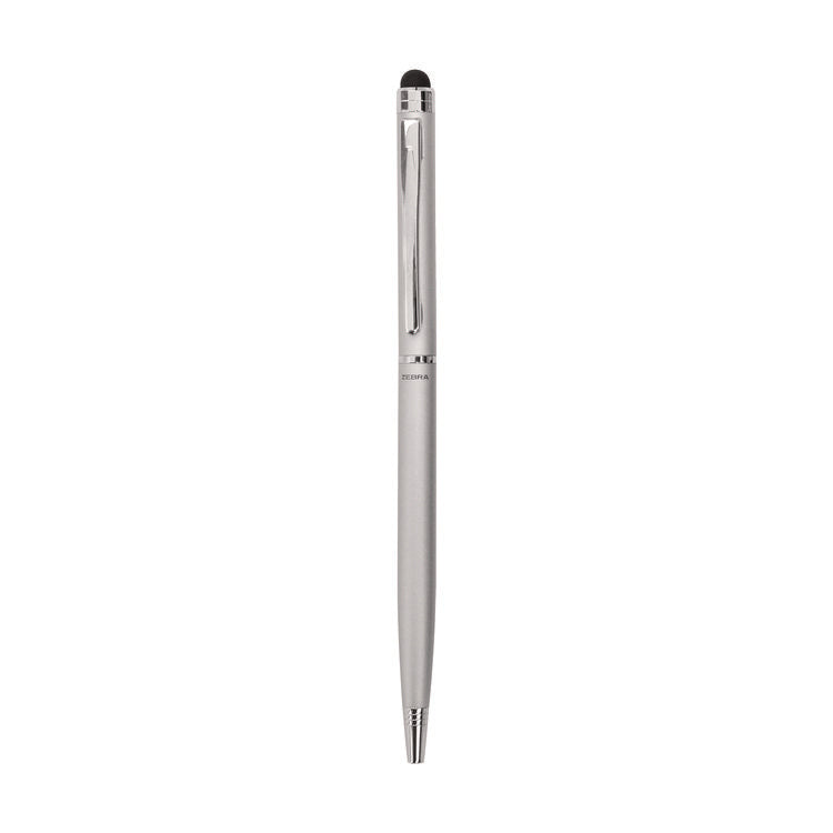 Styluspen Twist Ballpoint Pen/stylus, Silver