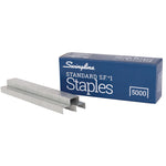 S.F. 1 Standard Staples, 0.25" Leg, 0.5" Crown, Steel, 5,000/Box