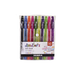 Doodler'z Gel Pen, Stick, Bold 1 Mm, Assorted Fashion/neon Ink And Barrel Colors, 10/pack