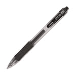 Sarasa Dry Gel X20 Gel Pen, Retractable, Medium 0.7 mm, Black Ink, Clear/Black Barrel, 36/Pack