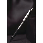 M-301 Mechanical Pencil, 0.5 mm, HB (#2), Black Lead, Silver/Black Barrel, 2/Pack
