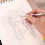 M-701 Mechanical Pencil, 0.7 mm, F (#2.5), Black Lead, Silver Barrel