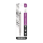 M-701 Mechanical Pencil, 0.7 mm, F (#2.5), Black Lead, Silver Barrel