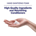 Advanced Hand Sanitizer Green Certified Foam Refill, For CS8 Dispensers, 1,200 mL, Fragrance-Free, 2/Carton