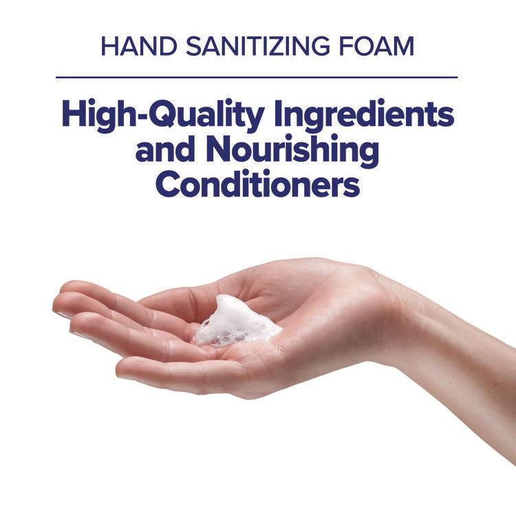 Advanced Hand Sanitizer Green Certified Foam Refill, For CS8 Dispensers, 1,200 mL, Fragrance-Free, 2/Carton