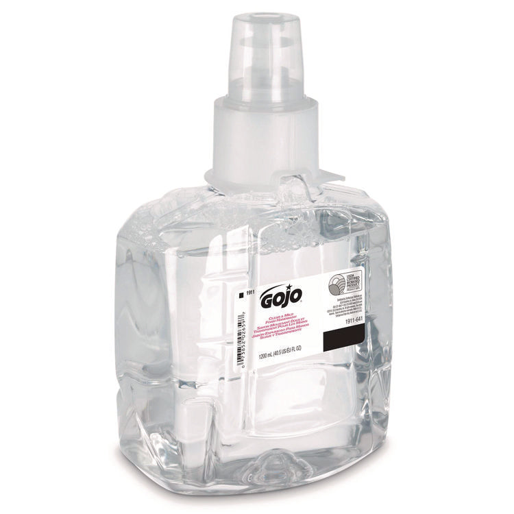 Clear and Mild Foam Handwash Refill, For LTX-12 Dispenser, Fragrance-Free, 1,200 mL, 2/Carton