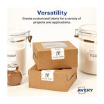 Laser/Inkjet Media Labels, Inkjet/Laser Printers, 2.75" x 2.75", Matte White, 9 Labels/Sheet, 70 Sheets/Box