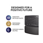 ERGO K860 Wireless Keyboard, Graphite
