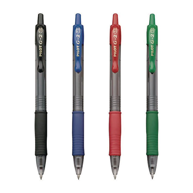 G2 Premium Gel Pen, Retractable, Bold 1 mm, Assorted Ink and Barrel Colors, 4/Pack