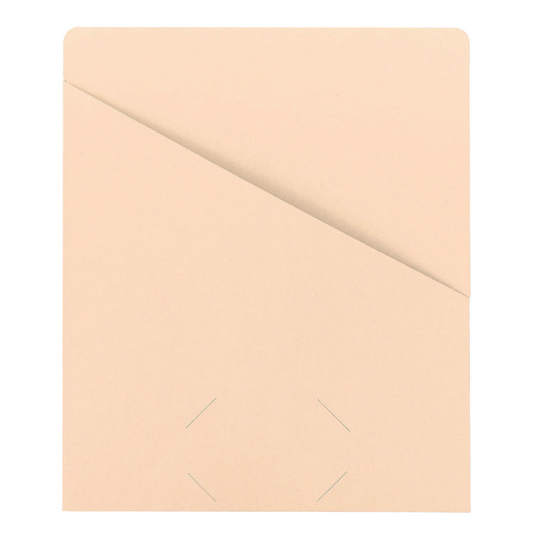 Organized Up Slash Jackets, Letter Size, Manila, 25/Pack