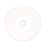 CD-R Printable Recordable Disc, 700 MB/80 min, 52x, Spindle, White, 100/Pack