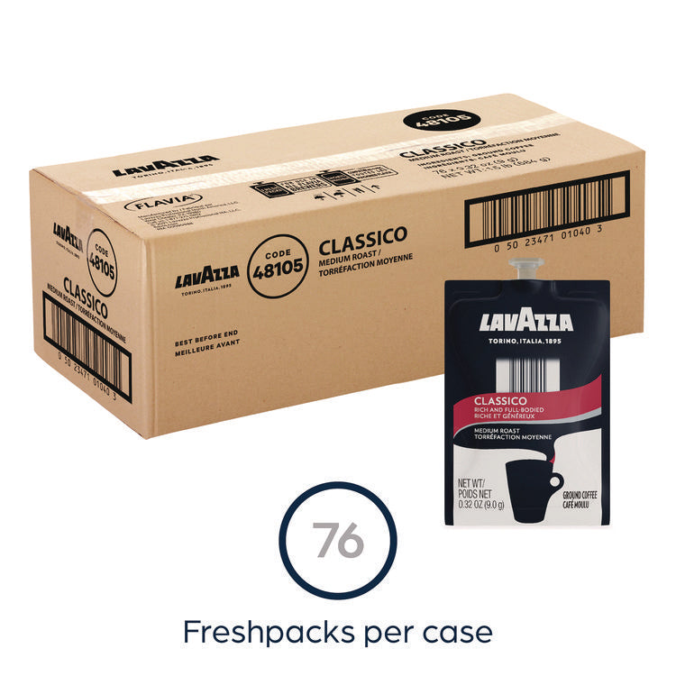 FLAVIA Coffee Freshpacks, Classico, 85/Carton