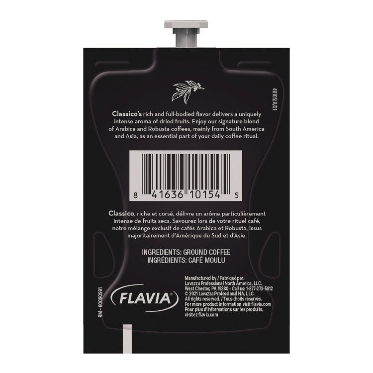 FLAVIA Coffee Freshpacks, Classico, 85/Carton