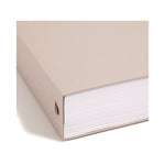 TUFF Extra Capacity Hanging File Folders with Easy Slide Tab, 2" Capacity, Letter, 1/3-Cut Tabs, Steel Gray, 18/Box